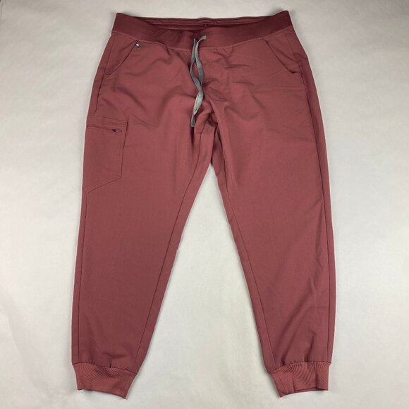FIGS Zamora Jogger Scrub Pants Bottoms Women's XXL - Pink - Picture 1 of 12